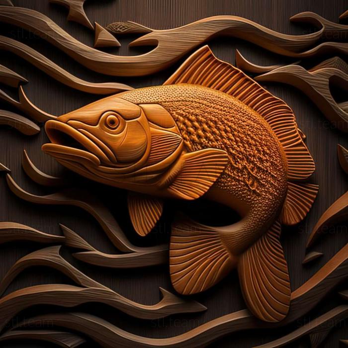 3D модель Риба ліматуліхта (STL)